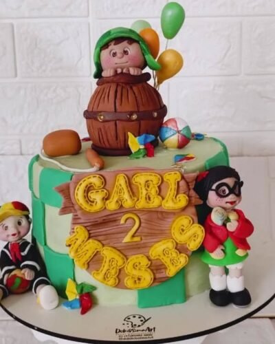 Bolo em Pasta Americana